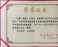 首都医科大学毕业证图片