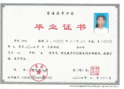 广西大学毕业证样本图片